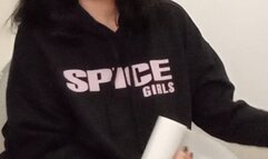 After eating a banana taking a pee