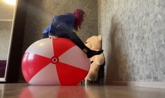 Bouncing on new beachball
