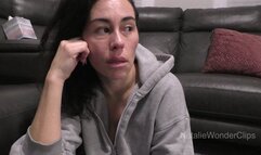 Since Your Stupid StepFather Doesn't Notice Me I'll Give Myself To The Real MAN Of The House