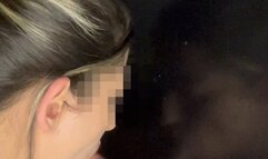 I love sucking the lonely cock in the gloryhole