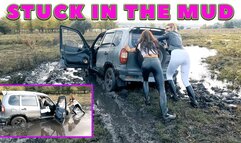 VIKA KRISTINA STUCK THE MUD LESSON 4K (real video) FULL VIDEO 45 MIN