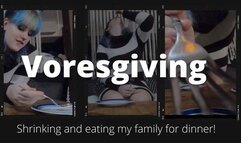 Phoenix Eats Her Entire Family For Thanksgiving- 4K HD