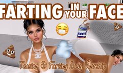 Farting in your Face Body Worship! (mp4)