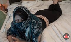 Pumping that prone bone big ass