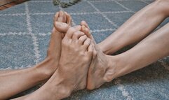 Toes Against Toes