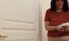 2 21 4 AM AM peeing Nose Blowing and Results