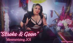 “Stroke & Goon” BBW Femdom Nova Starlust transforming gooner mesmerizing JOI with binaural beats and sfx (WITH cAPTIONS)