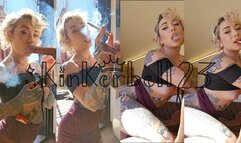 Chainsmoking BJ with AMAZING creampie ending! - kinkerbell23