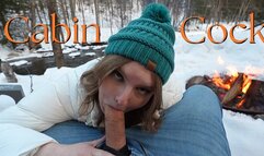Chilly Cabin Cock Sucking