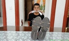 Gagged Twink Receives Foot Tickling With Various Tools Such As Hairbrush, Toothbrush & Fingers (MP4)