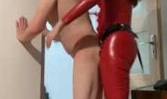 Pegging Queen- Destroy of street filthy whore