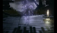 Melina from Elden Ring worships a with her mouth, titties and ass