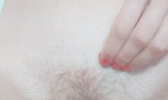 Pulling on my pussy hair