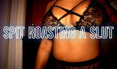 Her holes are ours - Squirting queen - Double Domme