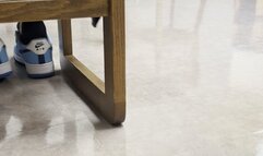 Removes Socks while Playing!!