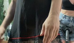 Pegging Queen: Hardcore anal play with cheap nasty bitch