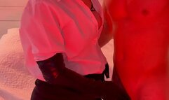 Domme Milf JOI on young model