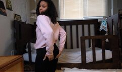 Soaked Diaper Orgasm and Change