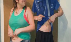 Let's clean each other's belly buttons MP4