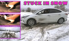 VIKA STUCK THE SNOW HIGH HEELS 4K (real video) FULL VIDEO 41 MIN