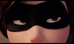 Incredibles Helen Parr rims her own asshole while getting fucked in pov