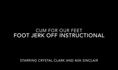 Stroke it for only our FEET!!