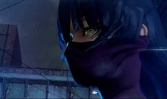 Busty ninja is gangbanged and filmed