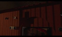 Blonde schoolgirl gets fucked hard in bedroom by big dicked futanari