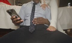 JESSYFEETPARIS - NICE PRESENT FOR CHRISTMAS HONEY - FOOTJOB