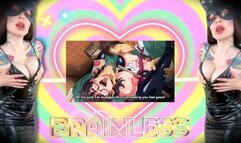 I will make you become a pregnant, brainless , ahegao hucow !