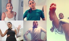 You're even smaller now! (Giantess Enola) 4k