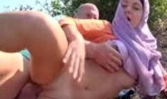 Repressed Hijabi became wild on High Hills