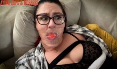 Lacey - Babysitter Playing Cops and Robbers ( Babysitter , BBW Bondage , Tape Gagged , Wrap Gagged , Gag Talk , Handcuffs ,
