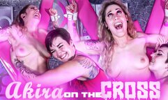 Irene Tickles Akira On The Cross UHD