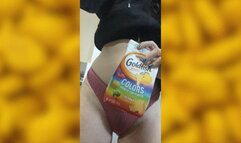 Verbal Toilet Humiliation Make Snack Swim in Pee