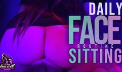 DAILY FACESITTING ROUTINE with my Personal Slave (HD) - CASUAL Clip - Fullweight Facesitting and Ass Shaking featuring QUEEN HANNA