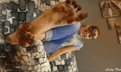 Worship My Dirty Feet in Coal (720 HD)