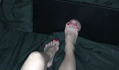 Small penis footjob (1080p)