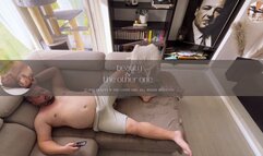 I came back from work and gave hubby a blowjob