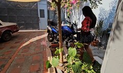 Balbina Failed Cranking with the Chevy Celebrity on Black Sandals