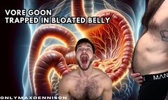 VORE GOON TRAPPED IN BLOATED BELLY