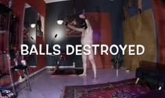 GEA DOMINA - BALLS DESTROYED: GEA DOMINA & MISTRESS AMARENA (MOBILE)