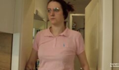 Roommate caught messing with my socks! (4K WMV)