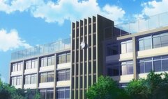 Schoolgirl in swimsuit is tied up and photographed