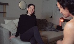 Beautiful White Christian Girl Seduced By Hung, Long-Haired Asian Man With Sexual Massage