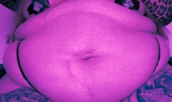 Feedee Cat Gets Funnel Fed