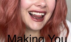 Making You Eat A Womans Toiletry