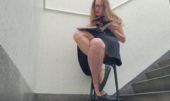 Ballet Flat Dangle & Upskirt (mkv)