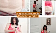 Taking A Dump b4 Hitting The Gym = snack time 4 U