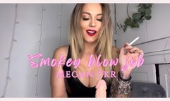 Smokey blow job with Red lips